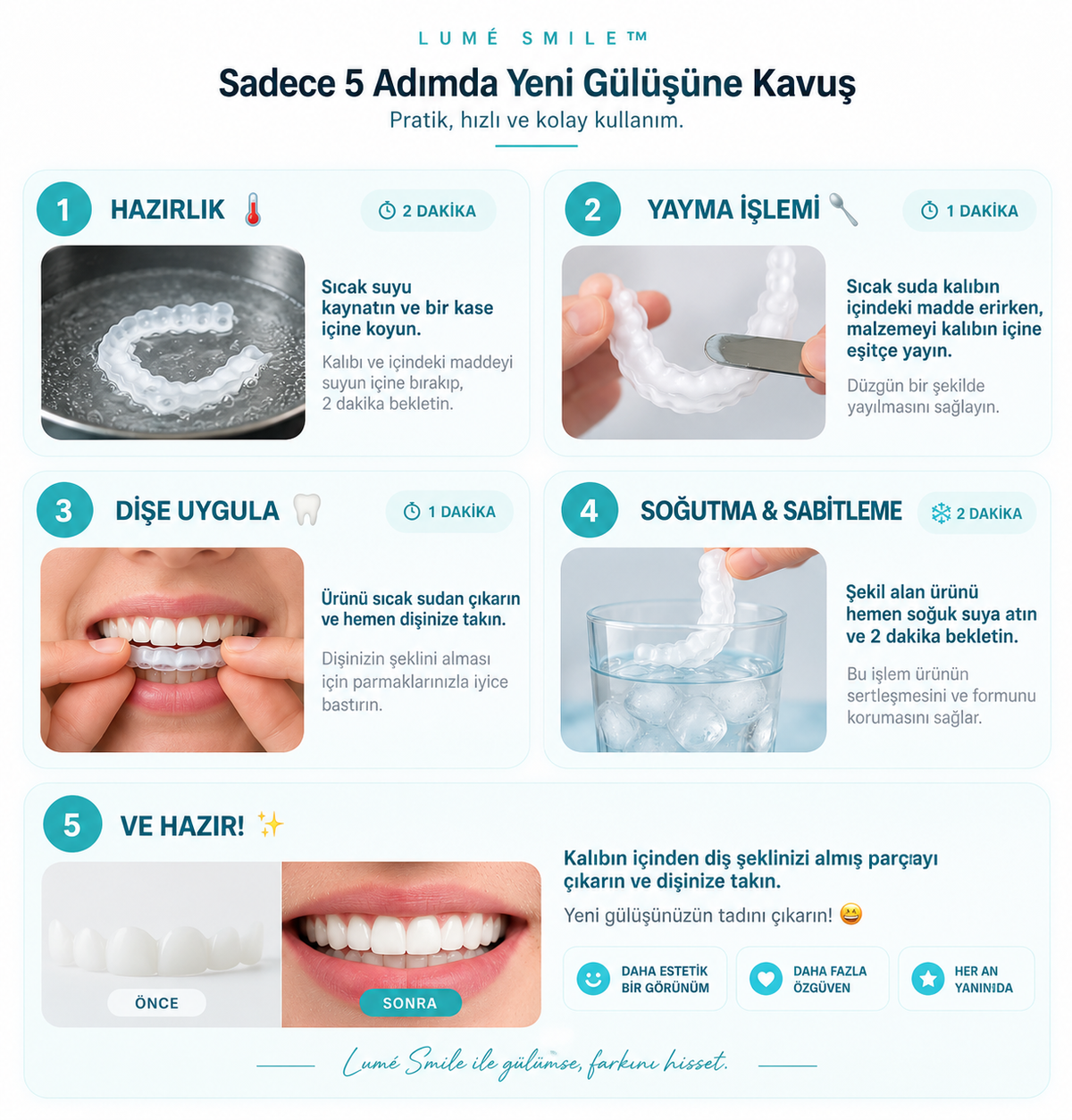 LUMÉ™ SmileForm Diş Seti